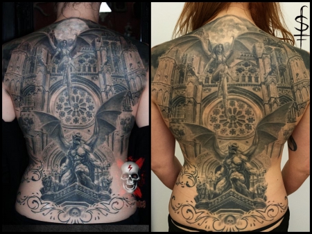 Gargoyle Backpiece 