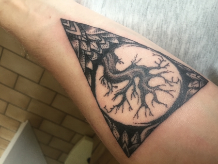 lebensbaum-Tattoo: Lebensbaum