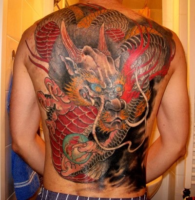 Backpiece Dragon
