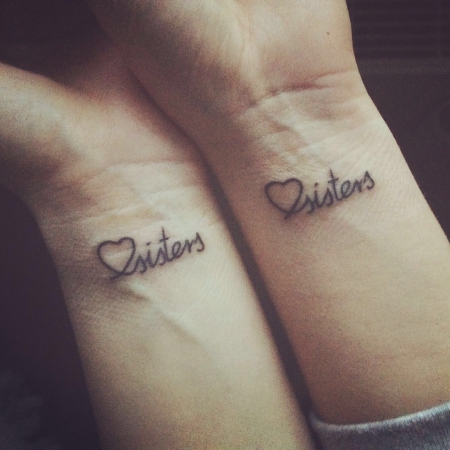 Anitadie Sisters Tattoos Von Tattoo Bewertungde