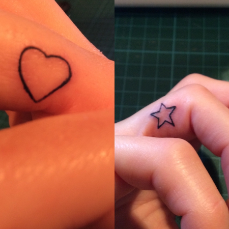 Fingertattoo