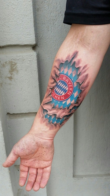FC Bayern München Tattoo