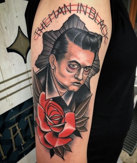 TaTanjaSchulze: Johnny Cash | Tattoos von 