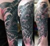 Koi sleeve in progress