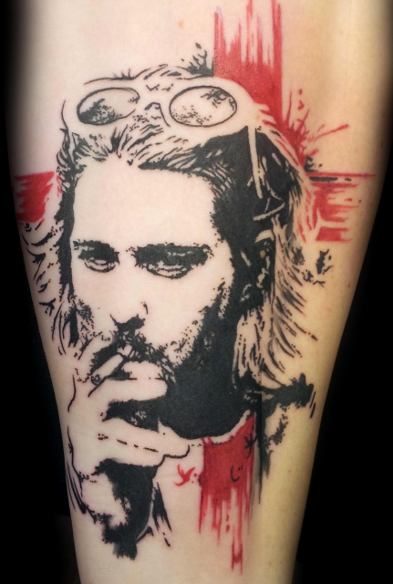 Kurt Cobain, Assassin Ink, Tattoo Dresden
