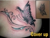 Schmetterling Cover Up