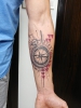 Kompass Tattoo