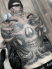 Backpiece Rückentattoo dark art