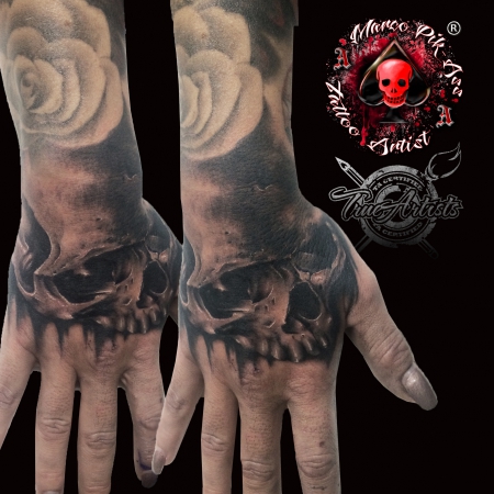 Skull Hand