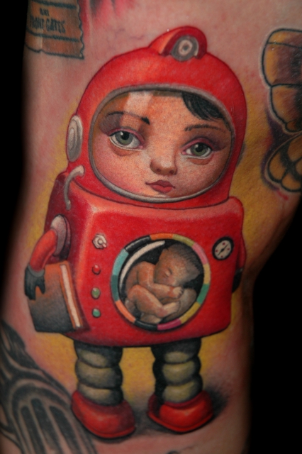 Mark Ryden Tattoo Roboteur