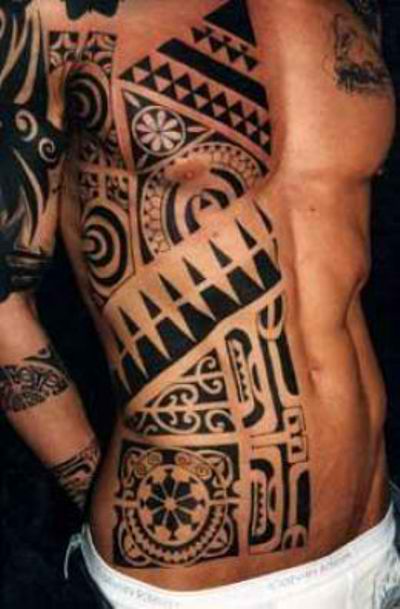 Maori ganzkörper