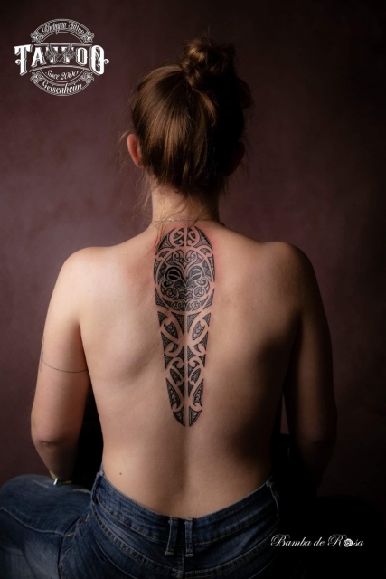 maori tattoo rücken