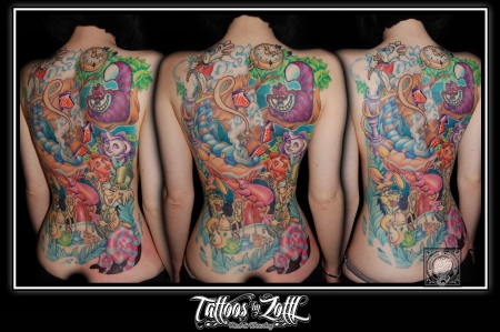 Alice Im Wunderland Tattoo Alice Im Wunderland Tattoo