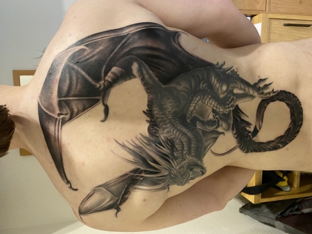 Mother of all dragons whole back