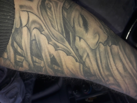 Arm Freihand