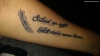 Tatoo mit Text