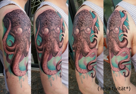 freehand- octopus