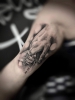 Meine Tochter  Hand in Hand 