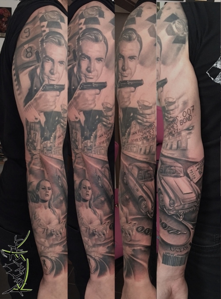 Bond Sleeve in progress