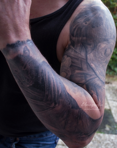 Teil eines Sleeves