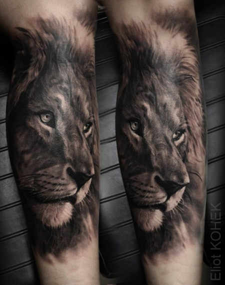 löwe-Tattoo: Löwe 