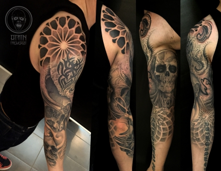 Monster Skull Sleeve! (Tribal war schon da) 