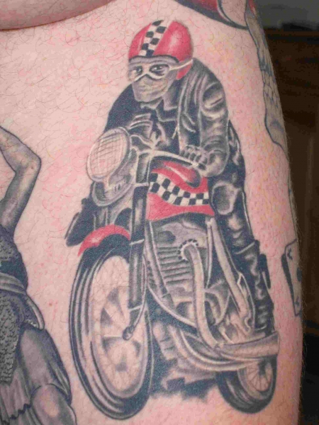 Motorradfahrer