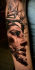 Jesus-Tattoo (Armsleeve in progress)