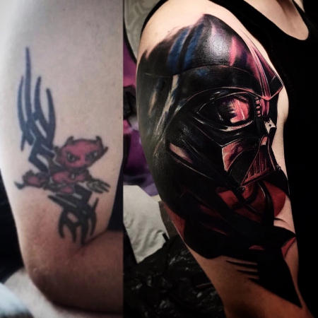 darth vader cover up