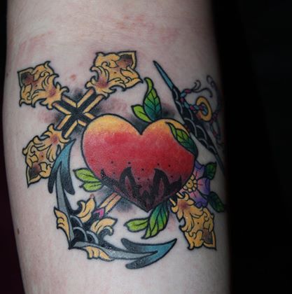 glaube liebe hoffnung-Tattoo: Glaube Liebe Hoffnung