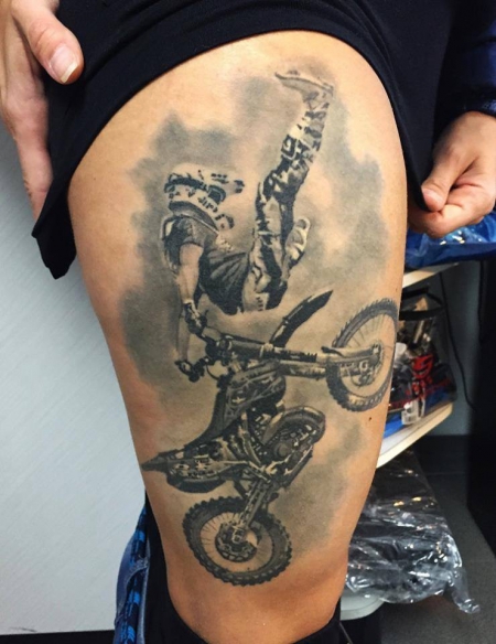 Motocross Szene 