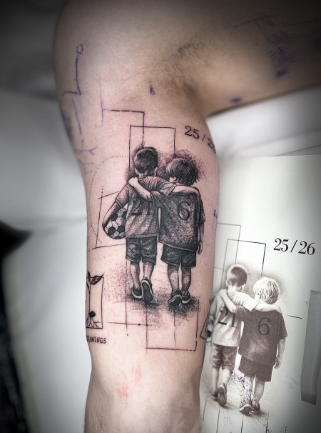 Fineline Tattoo München / Minimalistisch