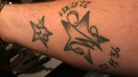 Initialien meiner Eltern