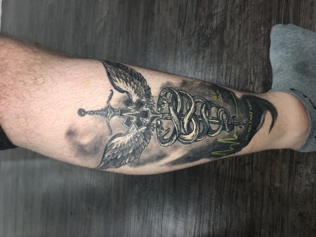 So jetzt mein abgeheiltes 1 Tattoo :-)