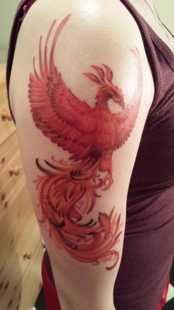 phoenix-Tattoo: Phoenix