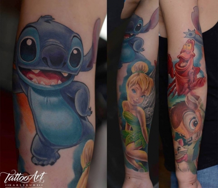 disney-Tattoo: Disney Sleeve Part 2