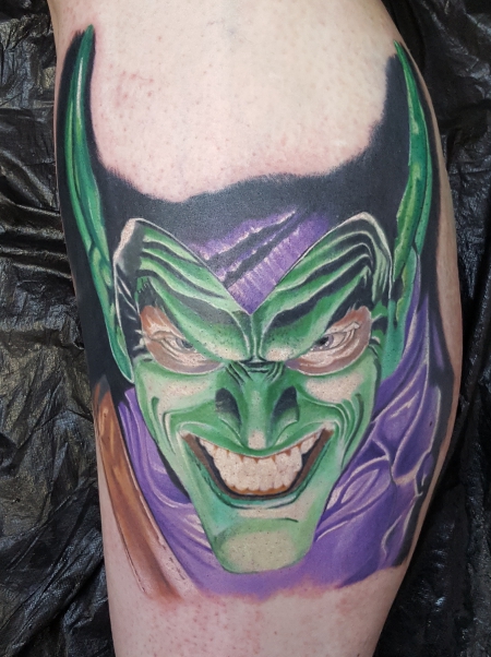 Green Goblin fertig.