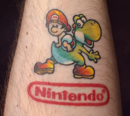 Yoshi’s Island - Unterarm