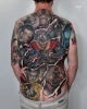 Marvel backpiece - Dr Strange, Wanda, Thor, Loki, Ironman