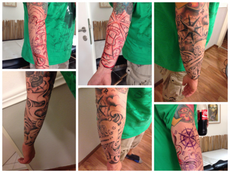 Sleeve part 2 Sitzung 1