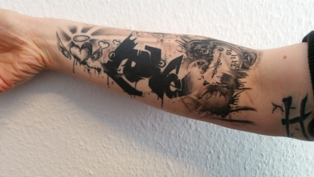 Cover Up nun abgeheilt 