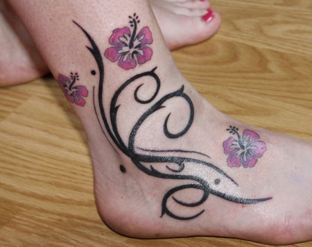 Mein erstes Fußtattoo