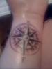 Mein erstes Tattoo ! Kompass, Zukunft, Liebe, Freunde, familie