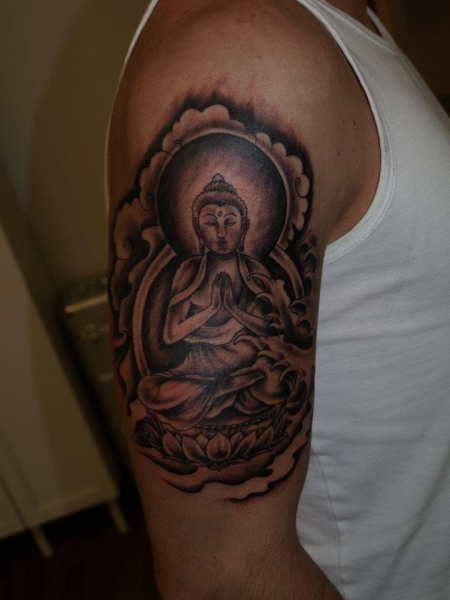 Buddha der beruhigt