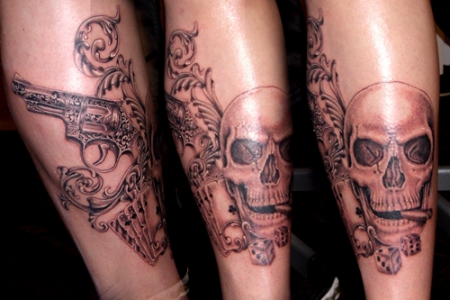 Revolver/Skull