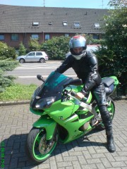 Ninja zx6r Rider's Bild