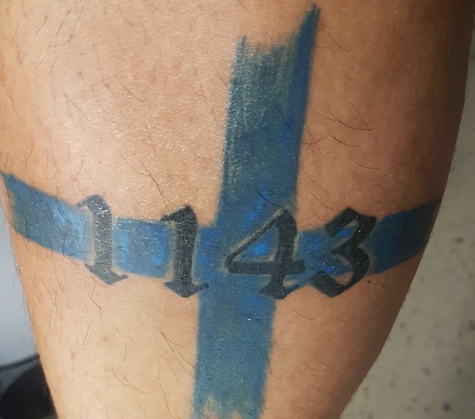 Lusitano74: Tattoo fleckig und Silberhaut