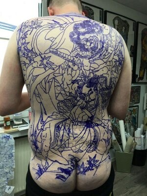 mcamokk: Der Weg zum Irezumi