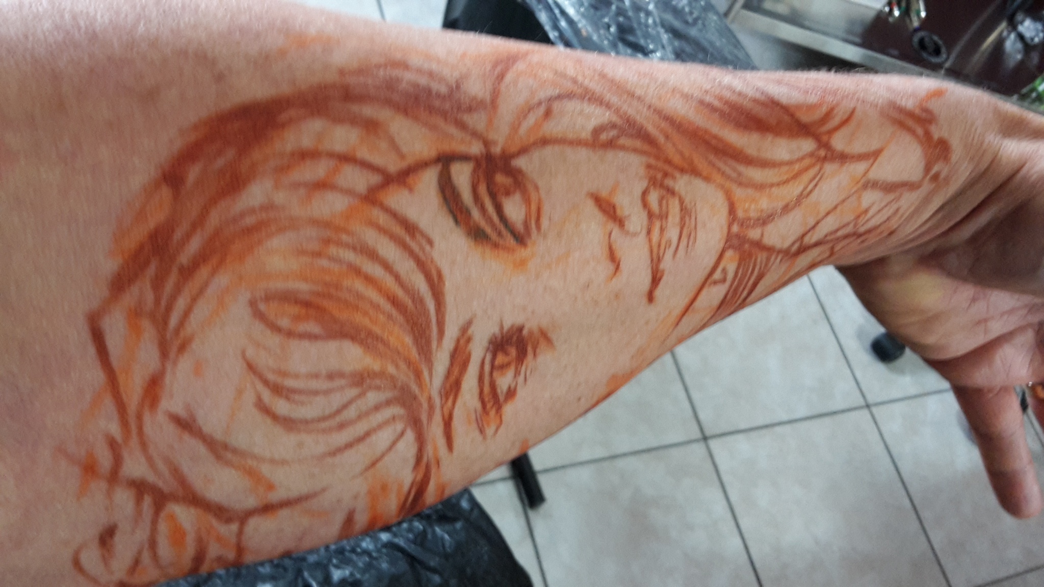 hotknife: Mein erstes Unterarmtattoo
