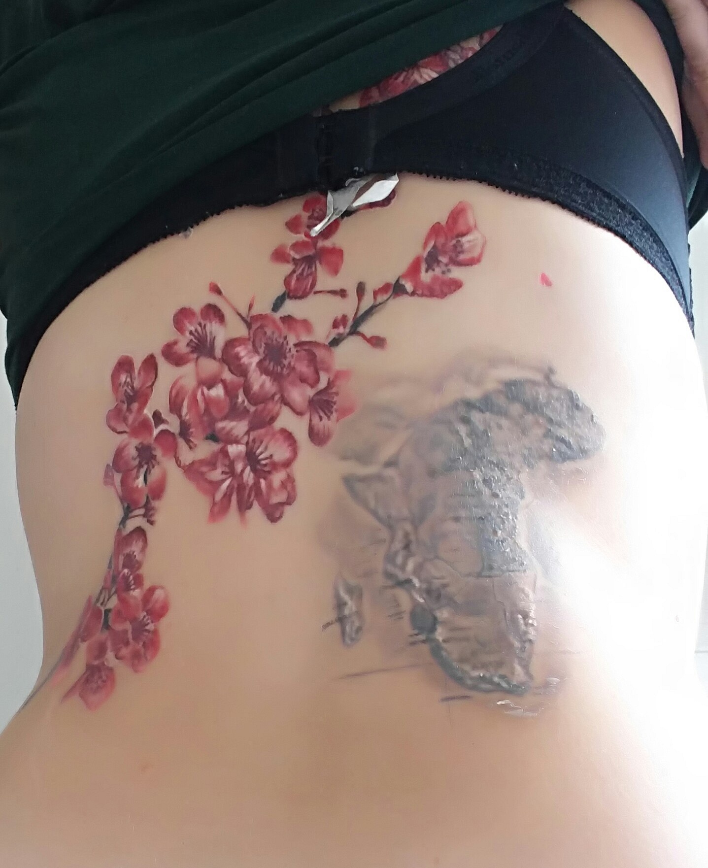 Panthertier: Tattoo verkehrt herum gestochen